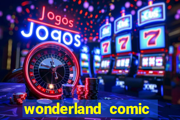 wonderland comic studio alphabet